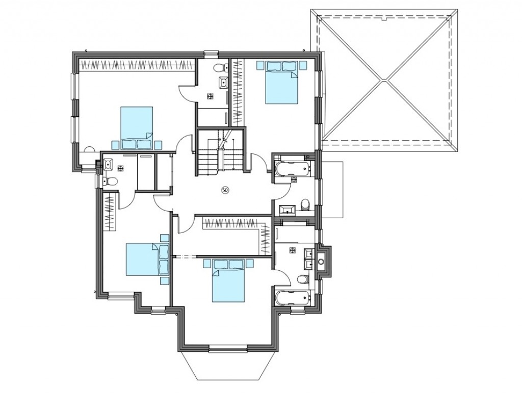 Floorplans For Collinswood Road, Farnham Common, Bucks