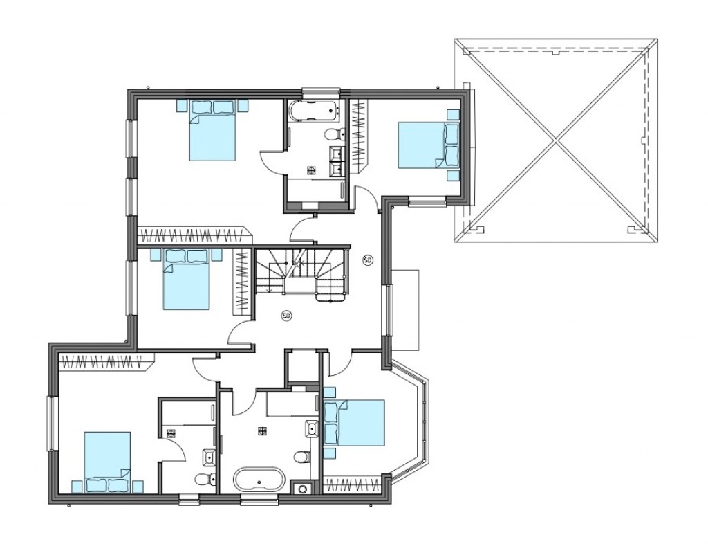 Floorplans For Collingswood Road, Farnham Common