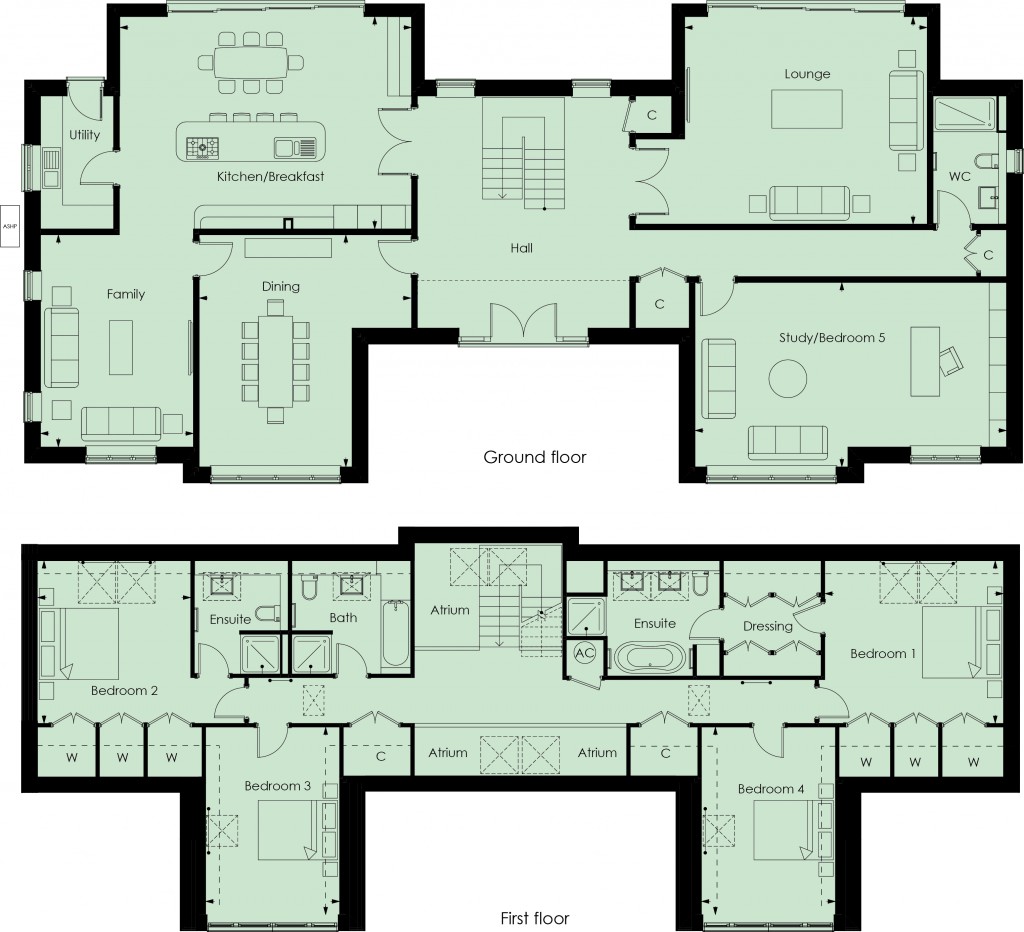 Floorplans For Thaxted, Essex