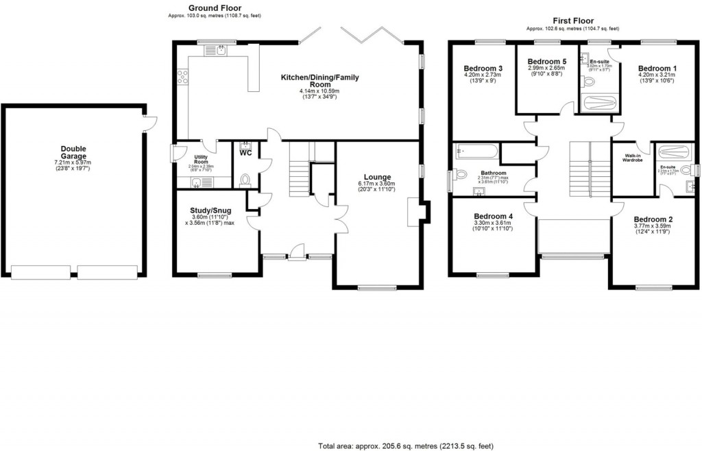 Floorplans For Maulden, Beds