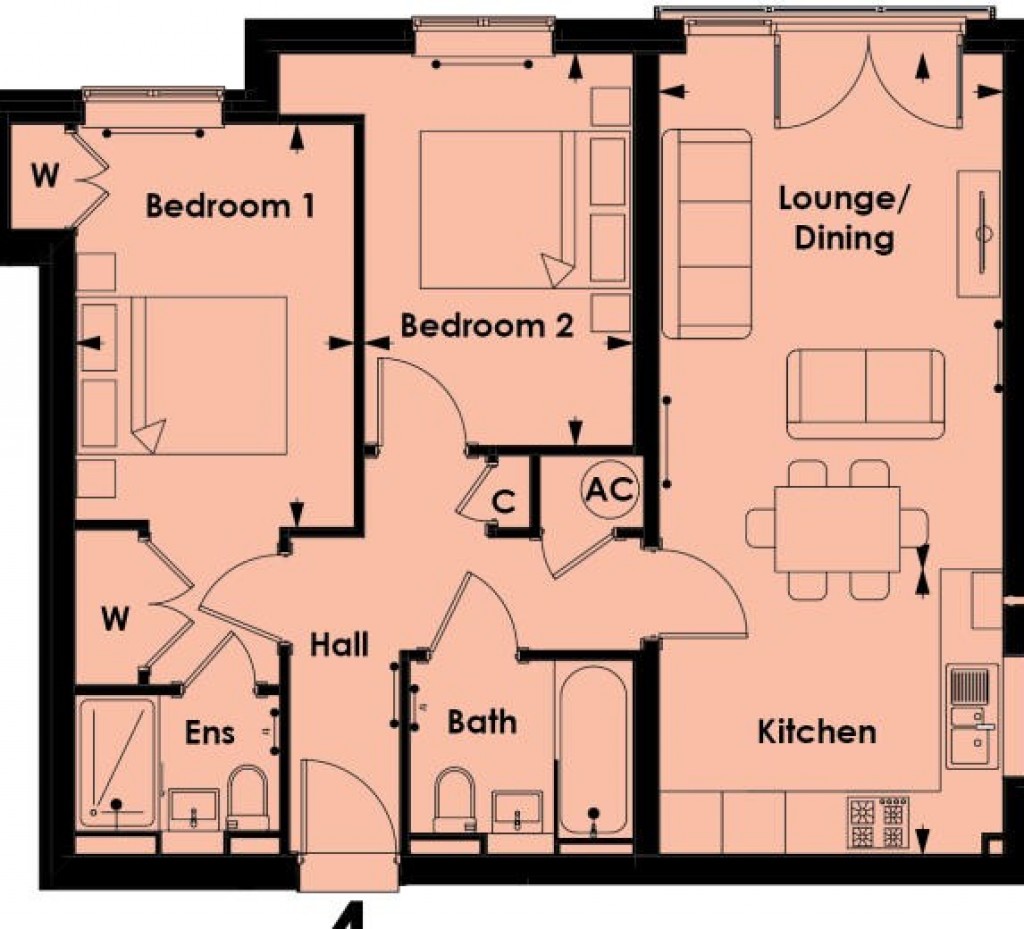 Floorplans For London Road, St. Albans