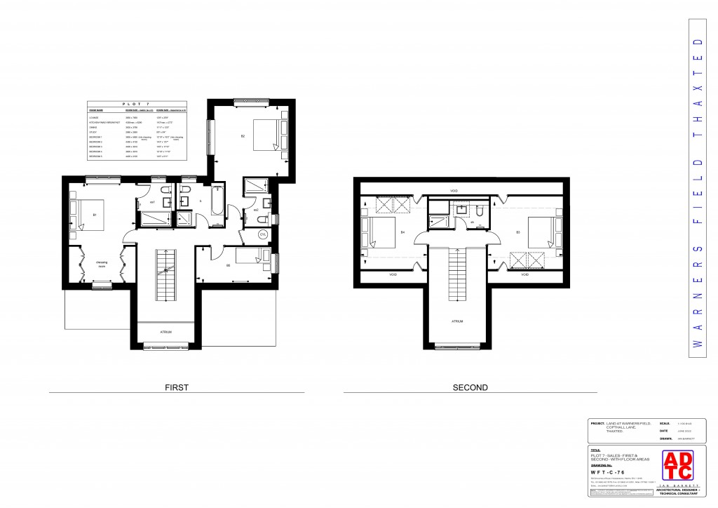 Floorplans For Thaxted