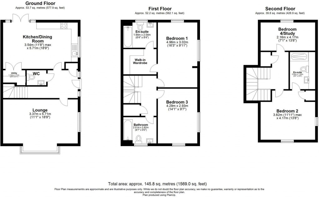 Floorplans For Clophill Road, Maulden