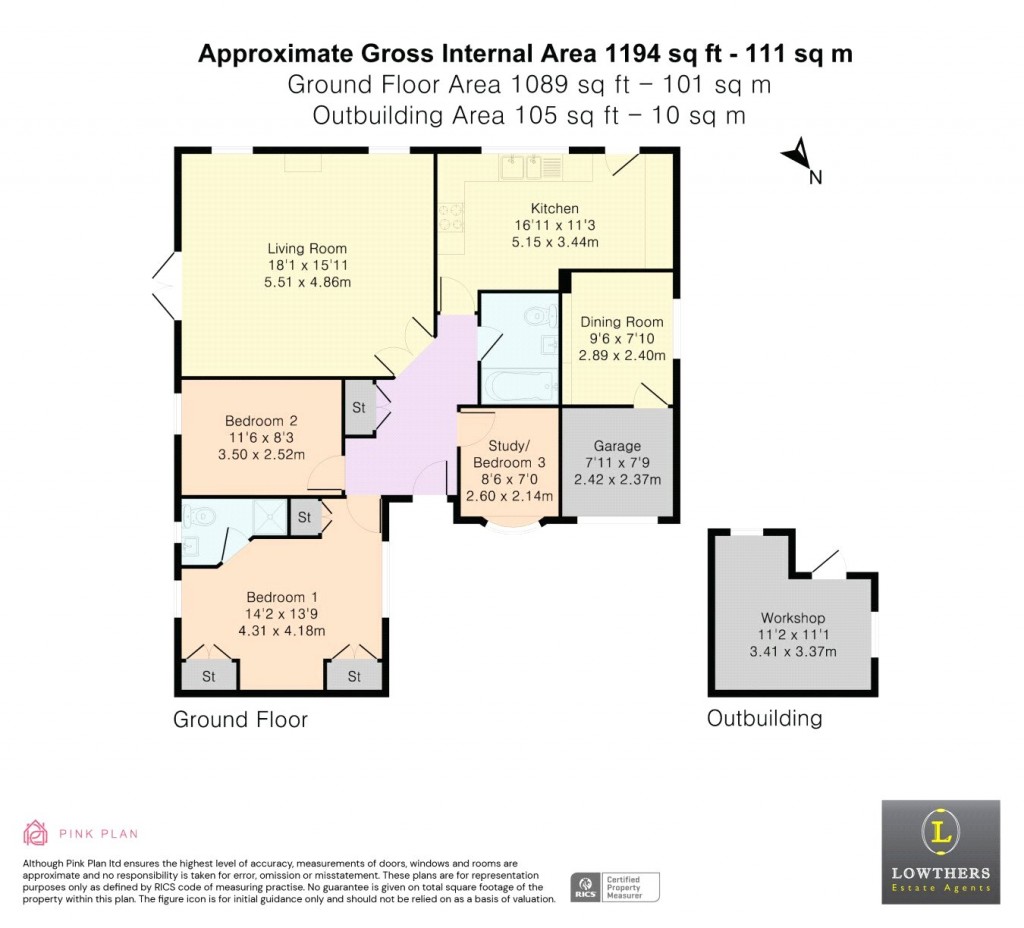 Floorplans For Marlow Bottom, Buckinghamshire
