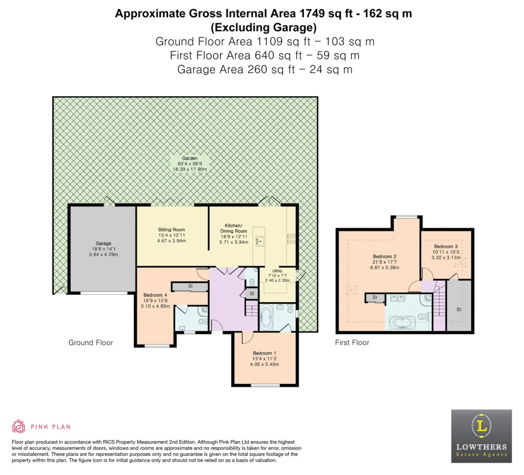 Floorplans For Hazlemere, Buckinghamshire
